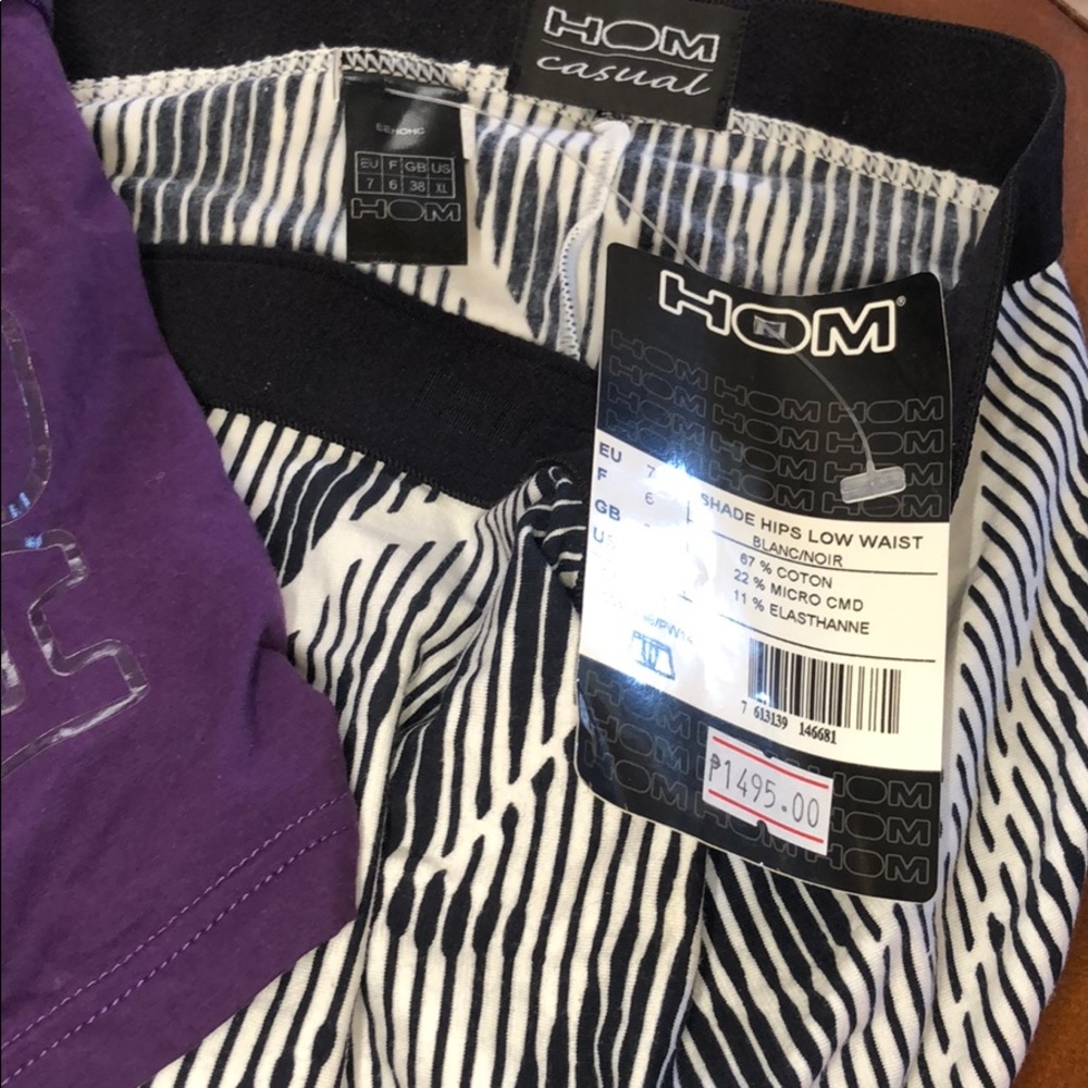 HOM French underwear bundle, unworn